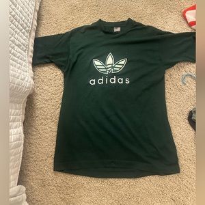 Adidas green t-shirt
